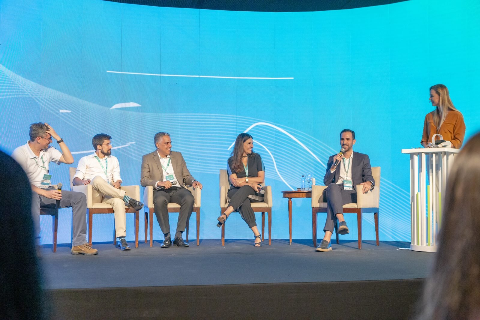 Painel do Fórum Planeta Campo 2022 no palco